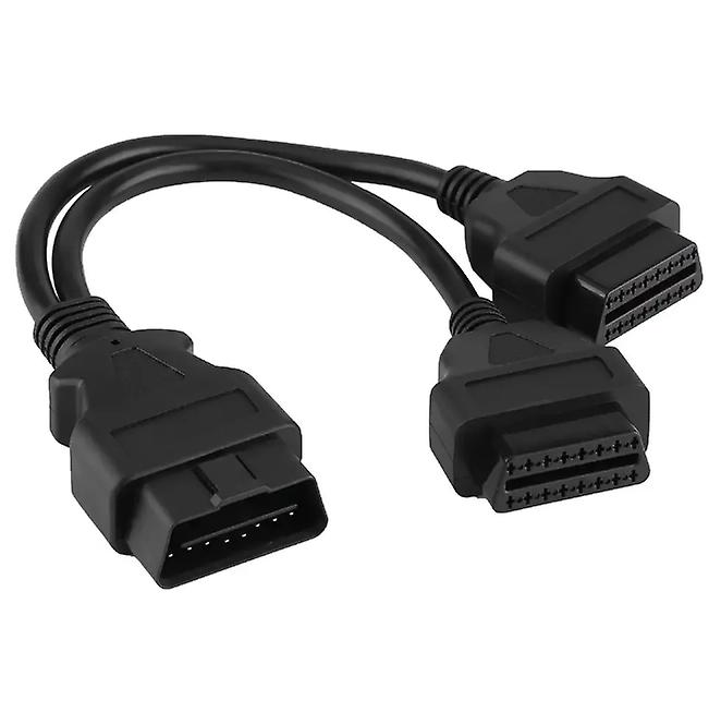 On-Board Diagnostic System Adapter Cable, On-Board Diagnostic System II ODB2 Splitter Extension 16