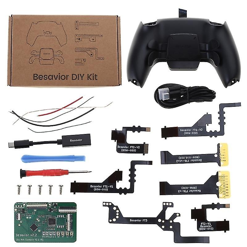 Gaming Controller Back Button Paddle With Led Indicatorfor Besavior Playstation5