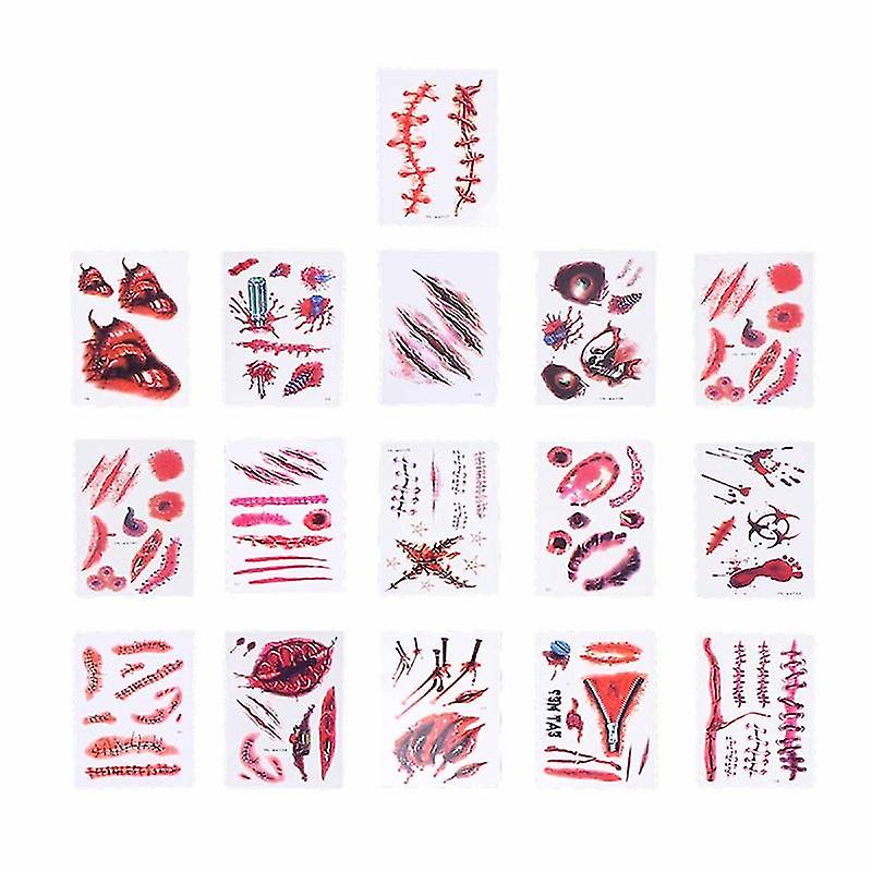 30sheets Party Pastes For Halloween Decorations