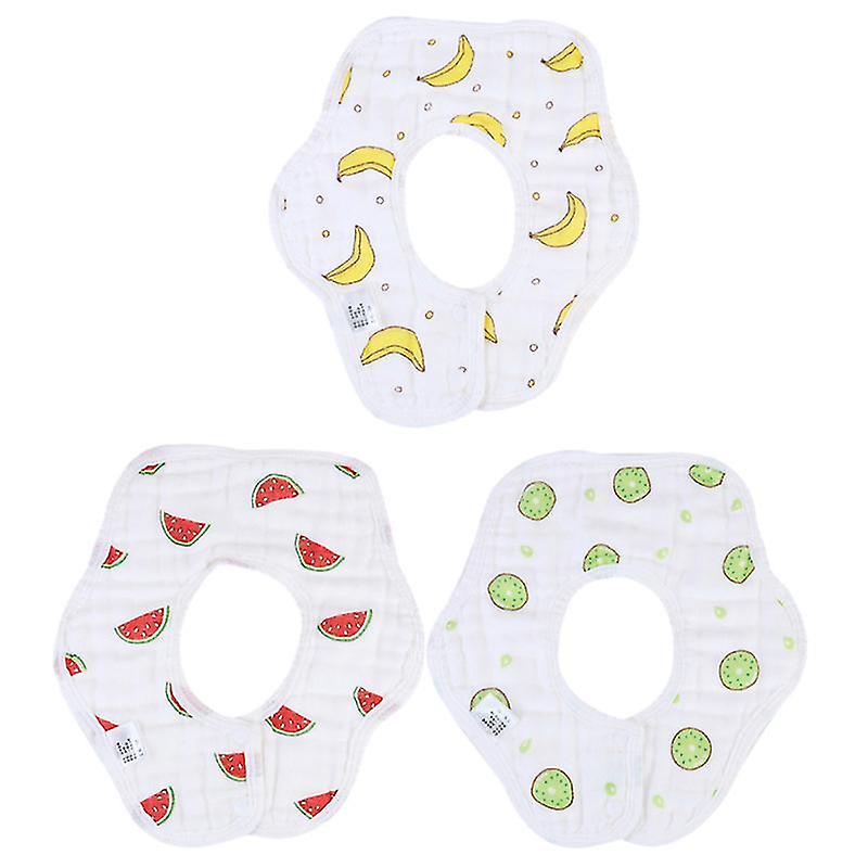 3pcs Baby Kerchief Saliva
