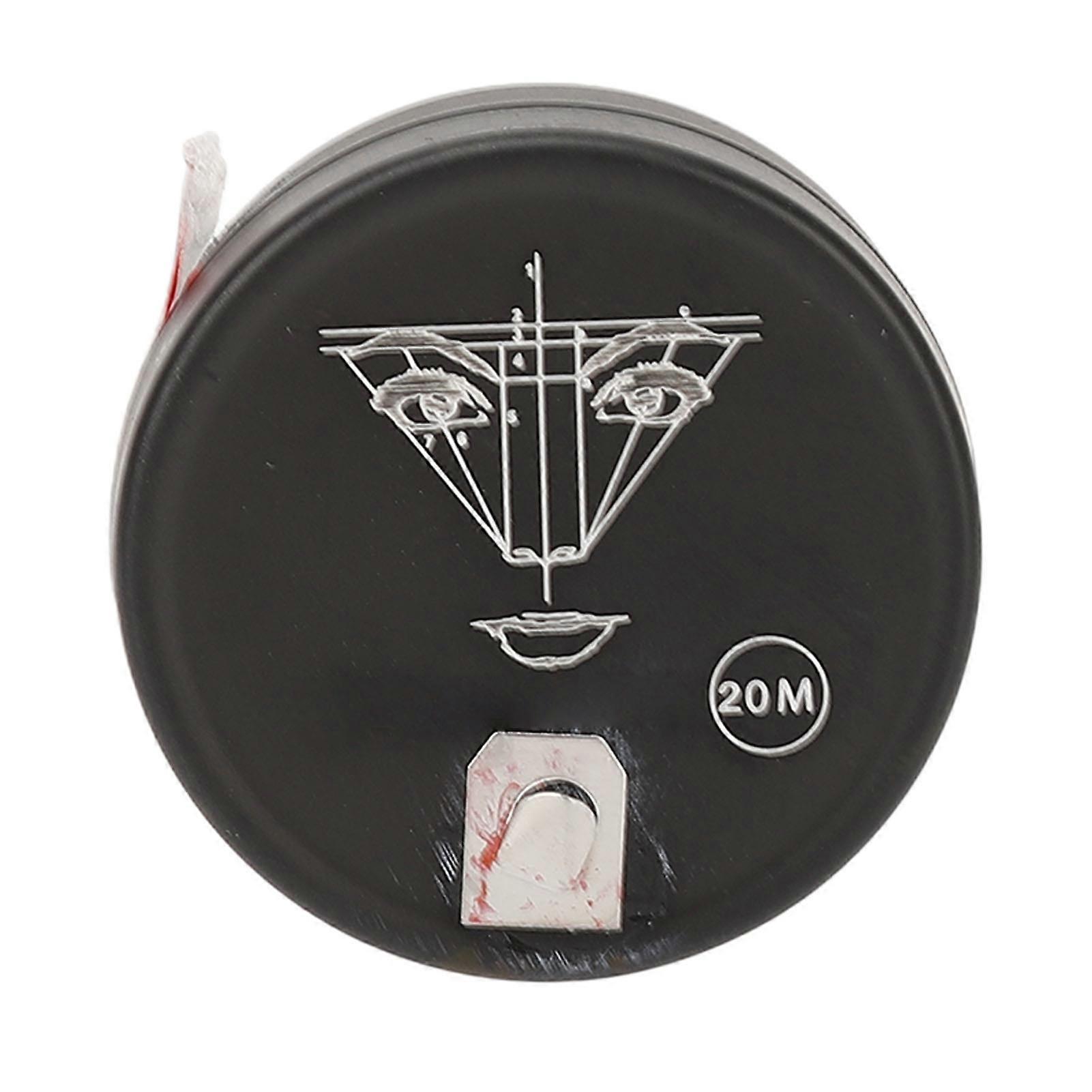 20m Eyebrow Mapping String Pre Inked Brow Mapping String for Permanent Makeup Microblading Red 