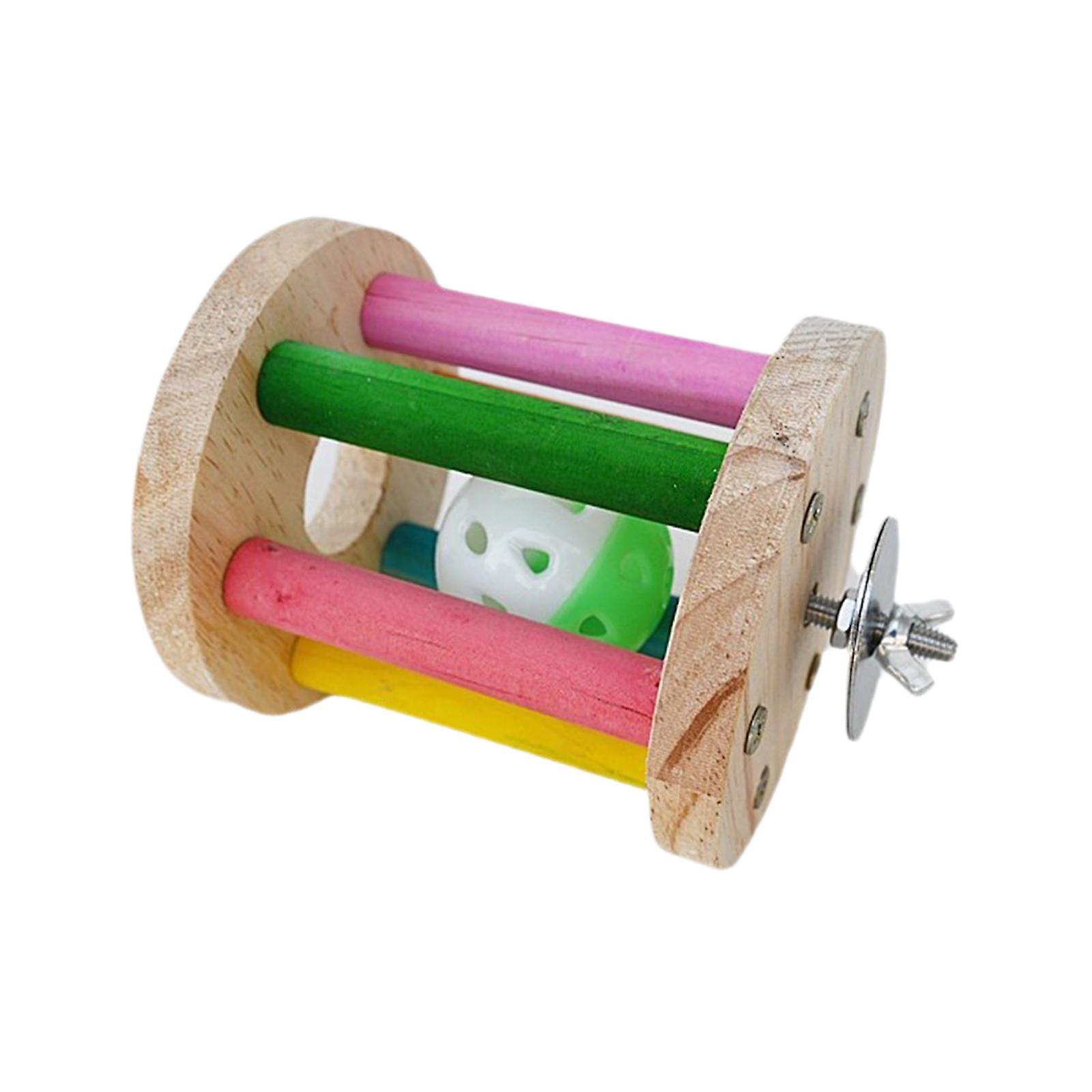 Bird Roller Rattles Toy Parrot Foot Toy for for Small parrot Macaws Finches
