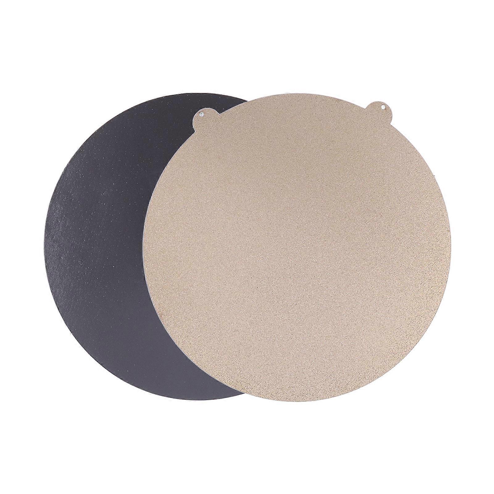 3D Print Bed Plate Round Shape D309mm Double Sided PEI Coating Flexible Steel Platform with Magnetic Base for Flsun V400 NO.9601