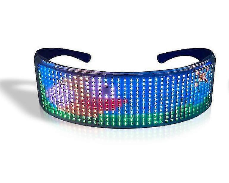 Led Luminous Glasses Electronic Sunshade Glasses Luminous Glasses