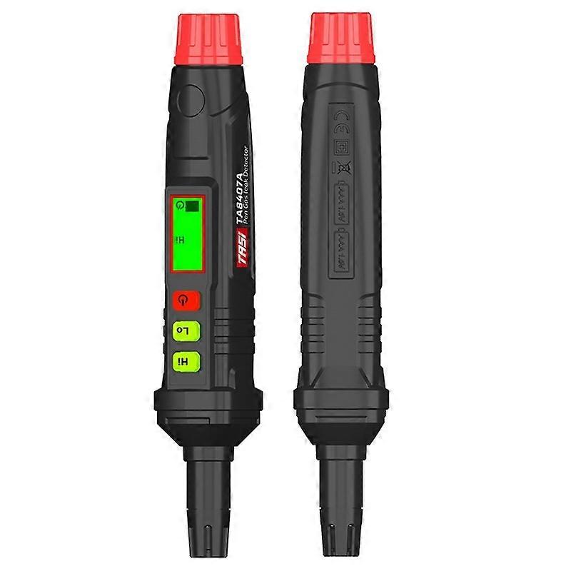 TASI TA8407A Gas Detector Handheld Pen Style Gas Detector Combustible Natural Gas Flammable Alarm Hi