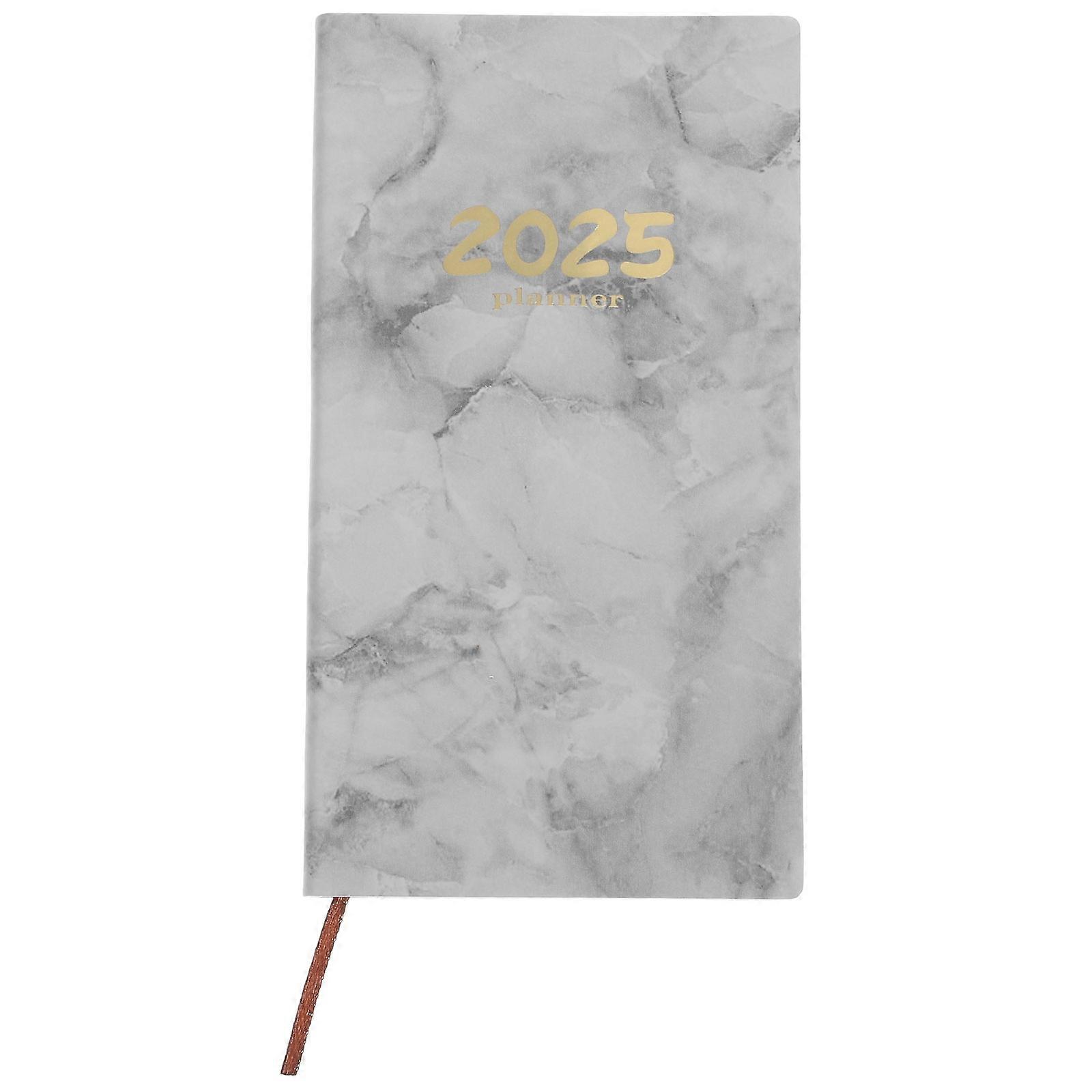 Daily Schedule Agenda Notepad Office Agenda Notepad Delicate Journaling Planner Notebook (A6)