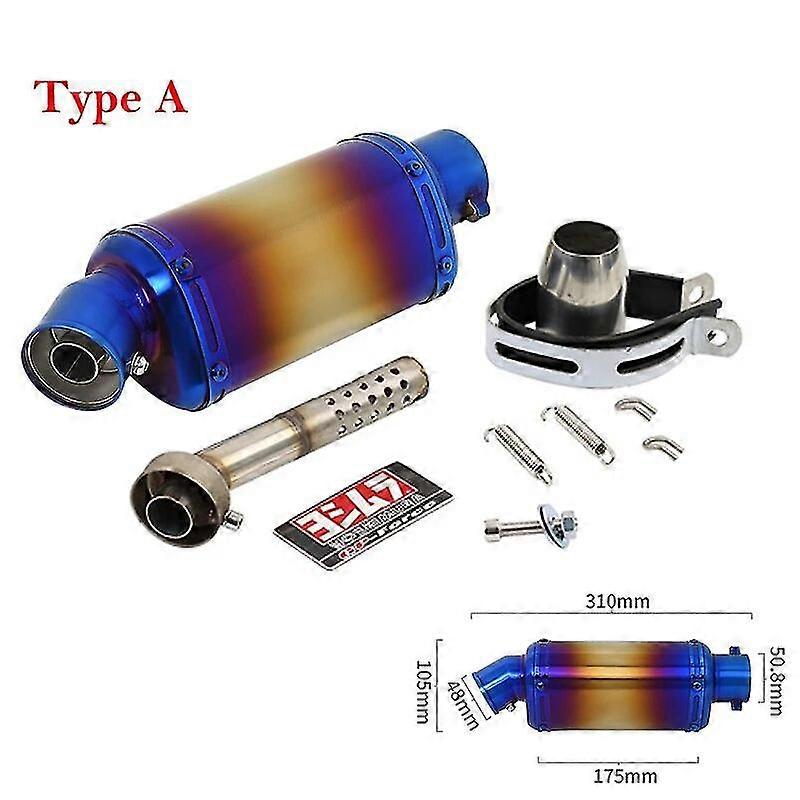 38-51MM καθολική μοτοσικλέτα Yoshimura εξάτμιση εξάτμισης σιγαστήρα DB δολοφόνος Moto σωλήνα μοτοσικλέτα 100cc-1000cc ATV GP Scooter