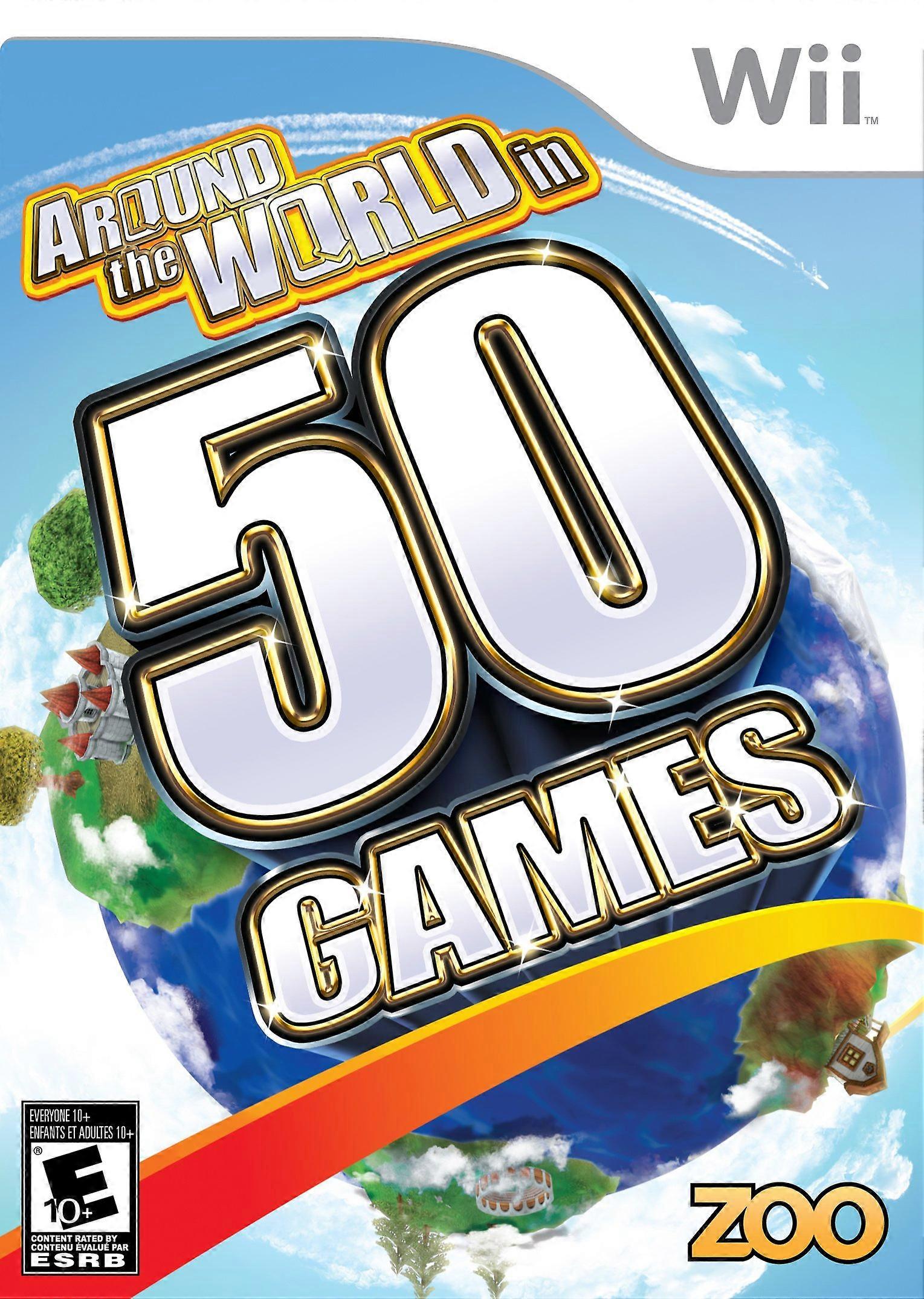 Around the World 50 Games Game - - PAL - New & Sealed