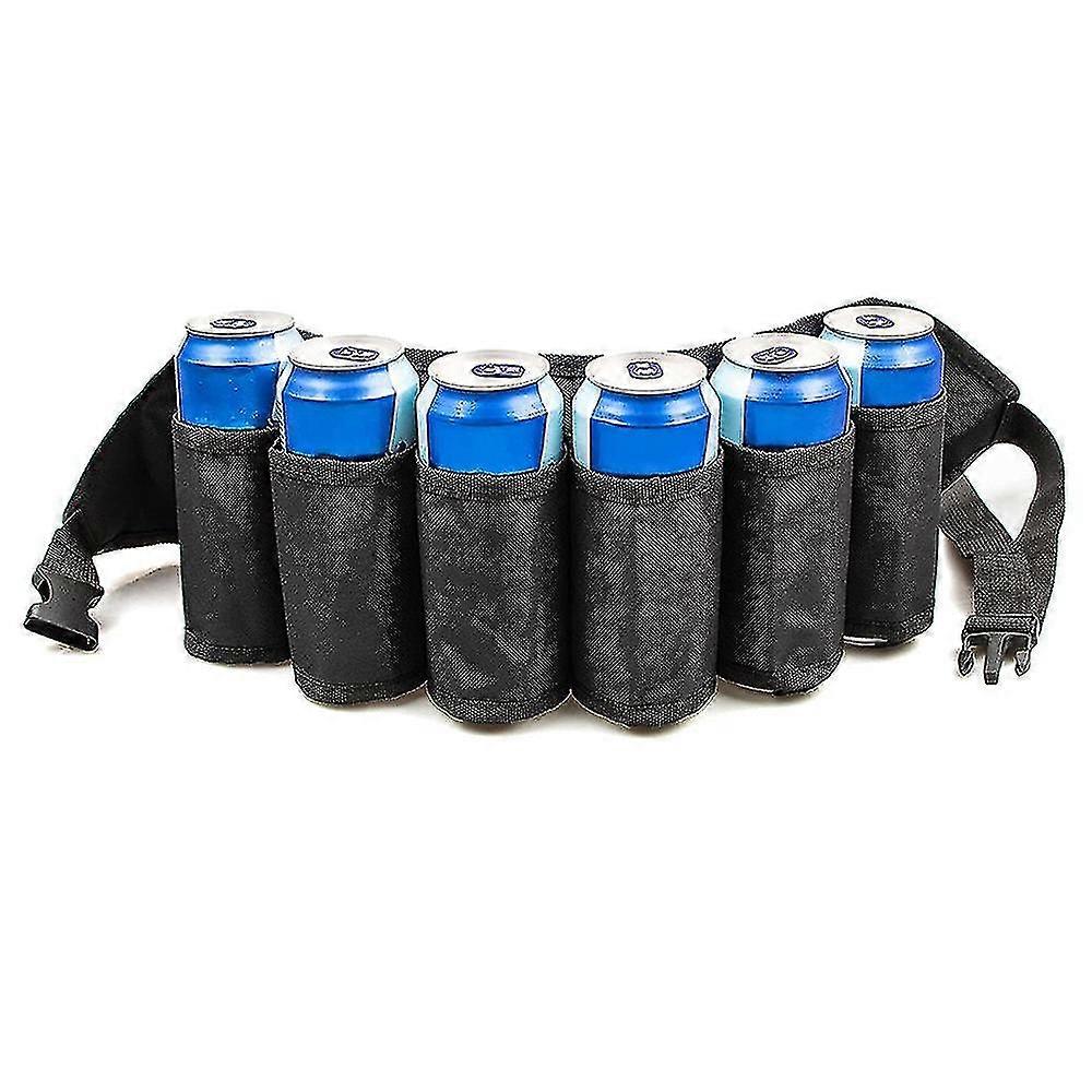 Beer Belt,tough Insulated Holder - Adjustable Waist Strap With Buckle