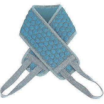 Back Scrubber, Cotton Back Scrubber With Back Strap For Showers