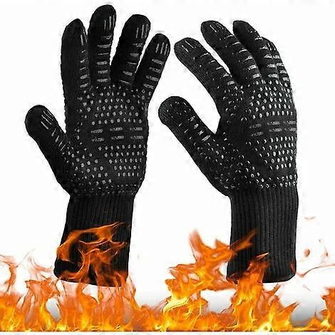 2pcs High Temperature Resistant Gloves - [Black Equal Sign] Our Hot Item