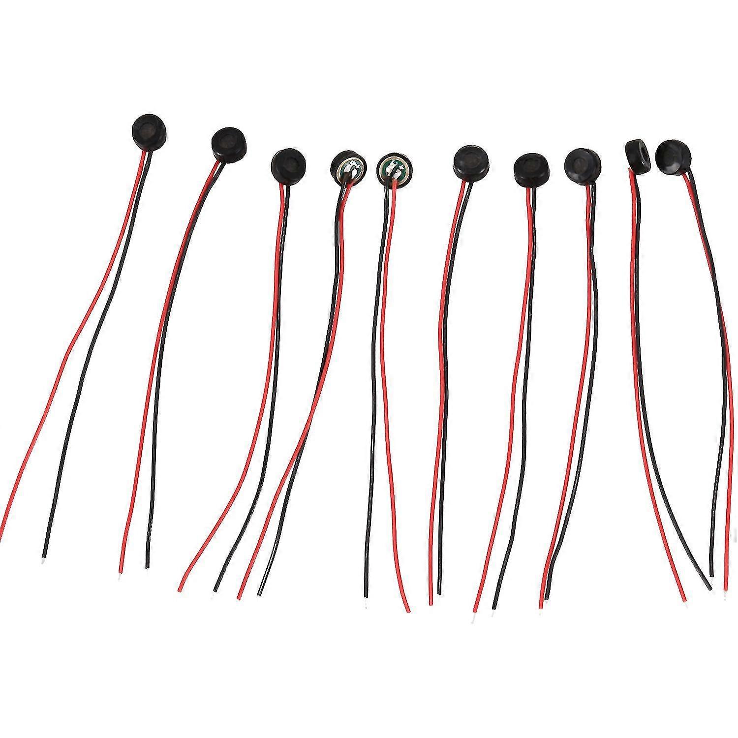 10pcs Electret Condenser MIC 4mm x 2mm Compatible PC Phone MP3 MP4