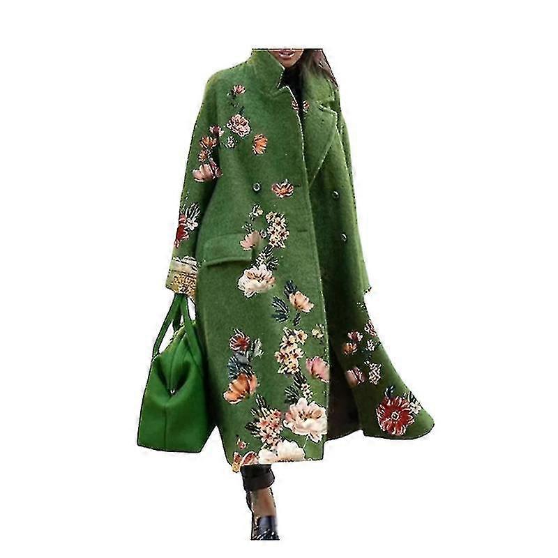 Ladies Wool Coat Long Sleeve Ladies Coat Jacket