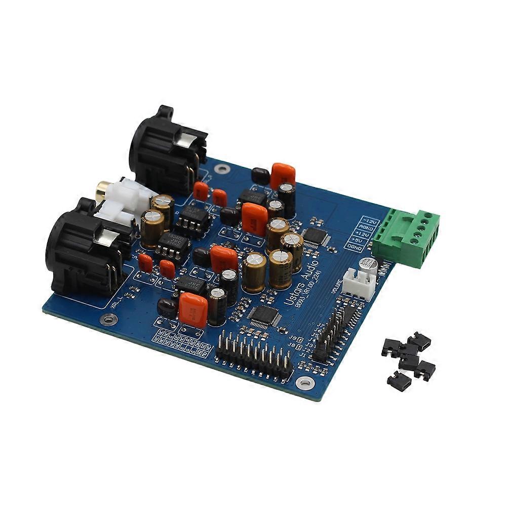 New BD93 Dual AK4493 SEQ HiFi Decoding DSD Soft Control Decoding Board Balanced Output 32Bit PCM786