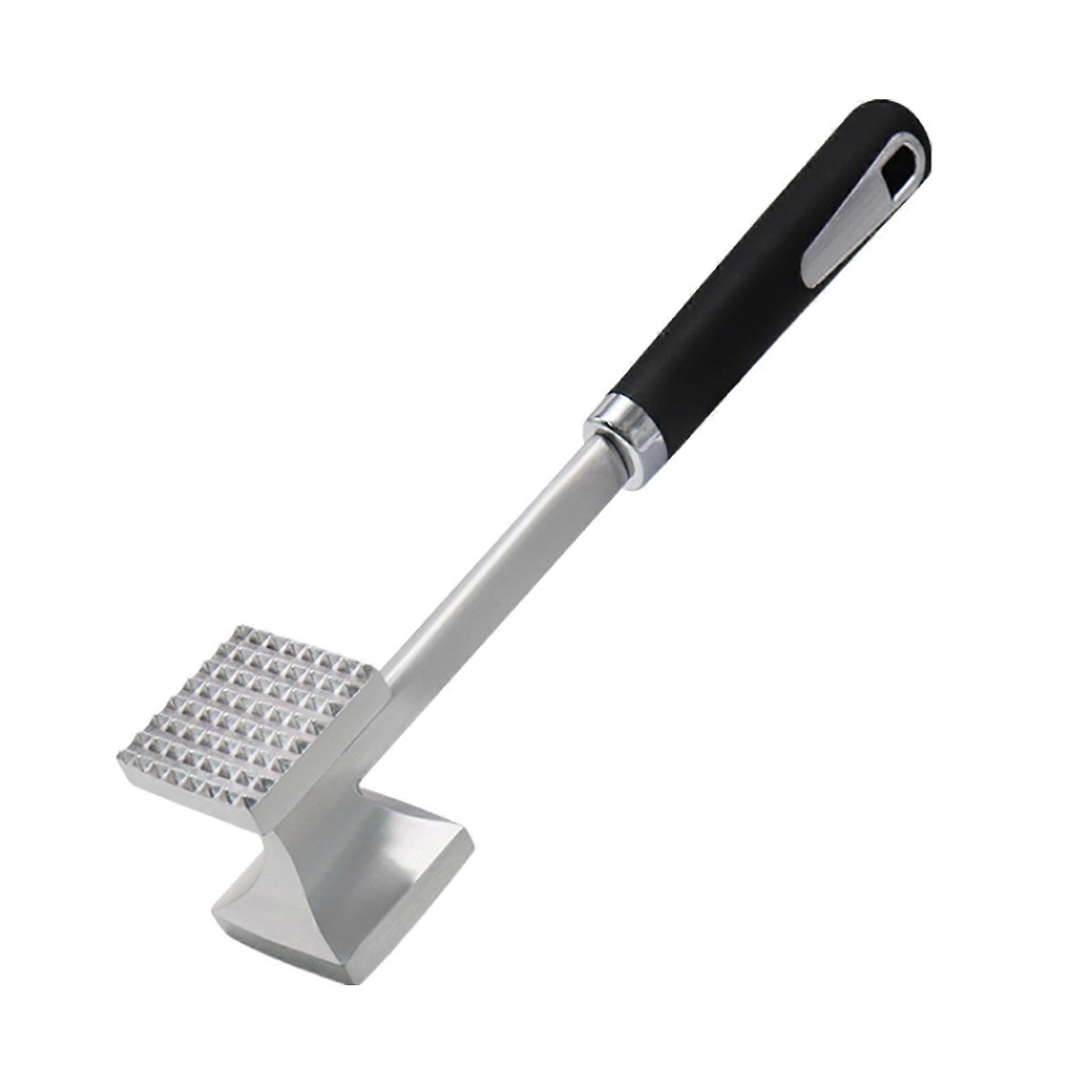 Stainless Steel Meat Tenderizer Hammer Tool Double-Sided Tendon Breaker Beef Hammer Efficient Kitchen Accessory for Tenderizing Chicken Beef Steak