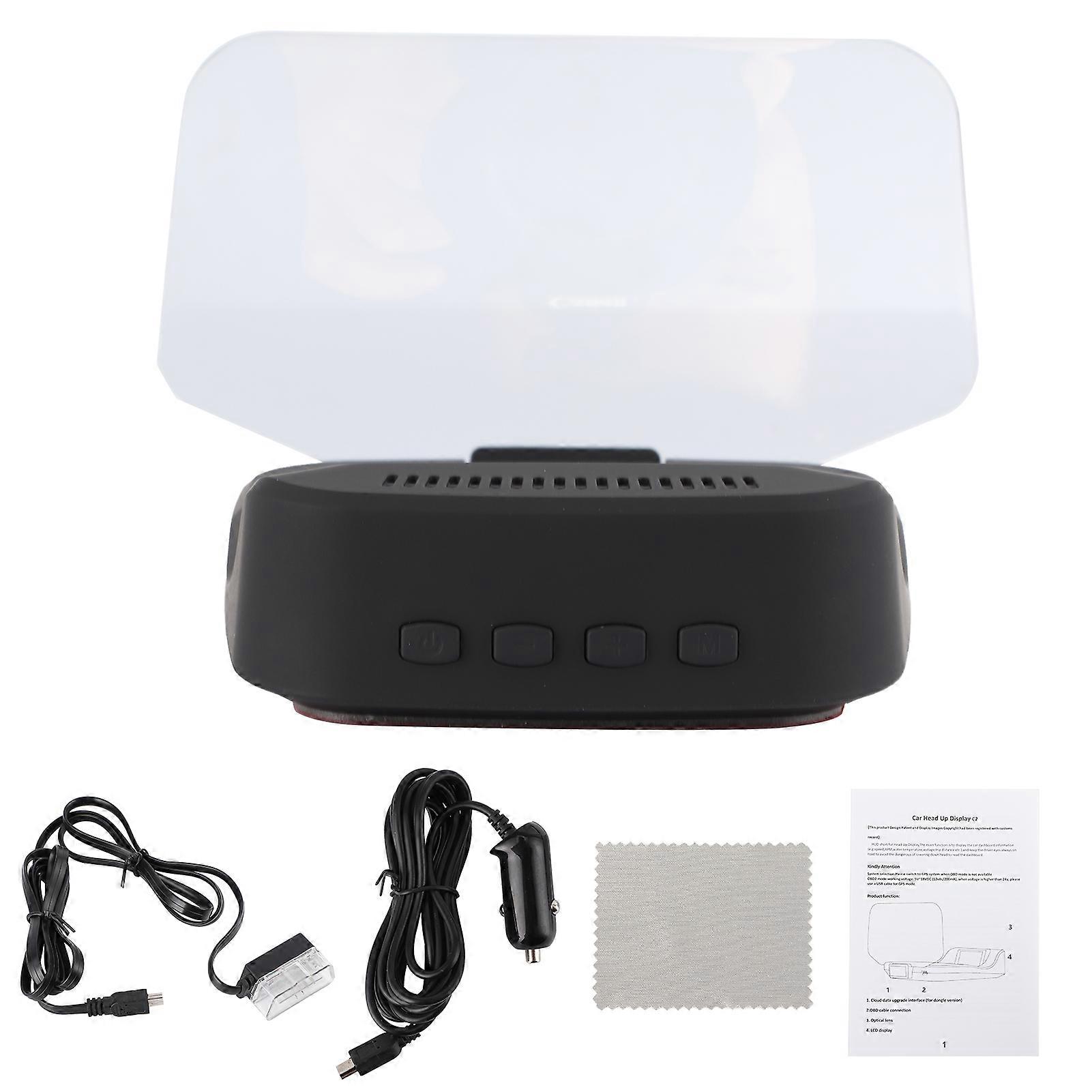 Auto OBD2 + GPS Systerm HUD Head?Up Display Digital Car Speed Projector Universal