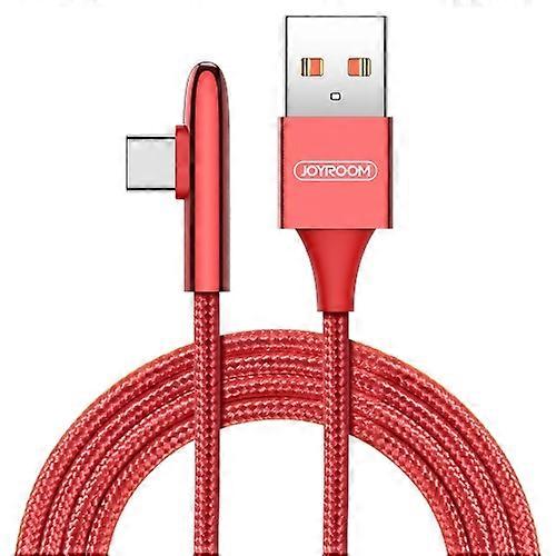 JOYROOM S-M98K 3A USB-C / Type-C Bullet Shape Quick Charging + Transmission Nylon Braided Data Cable