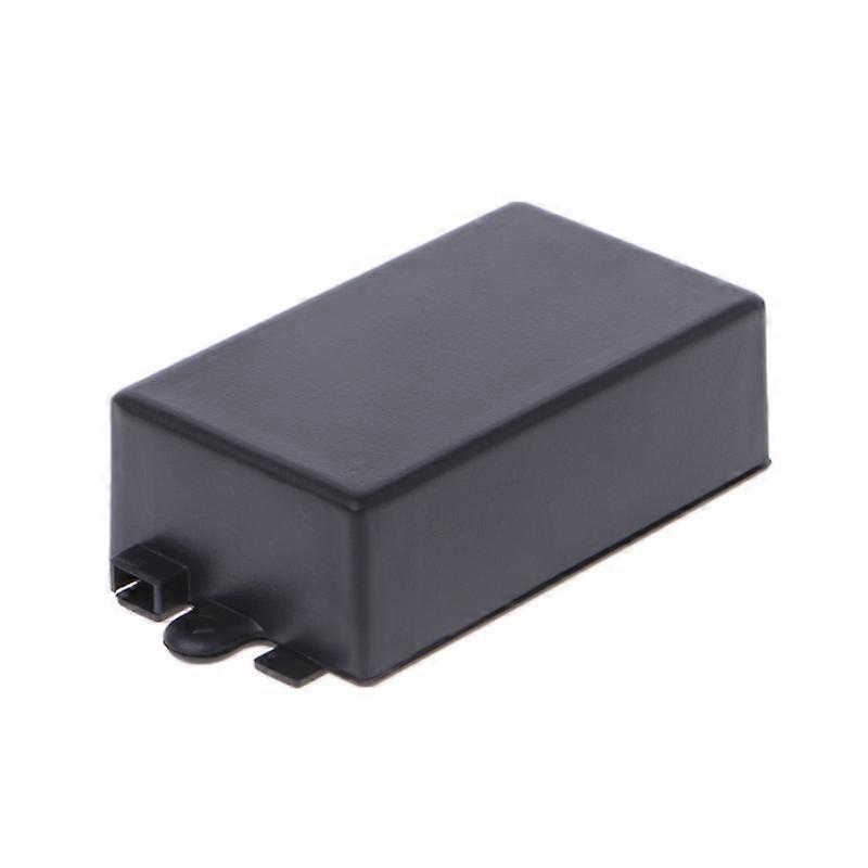 Waterproof Plastic Electronic Enclosure Project Box Black 65x38x22mm Connector
