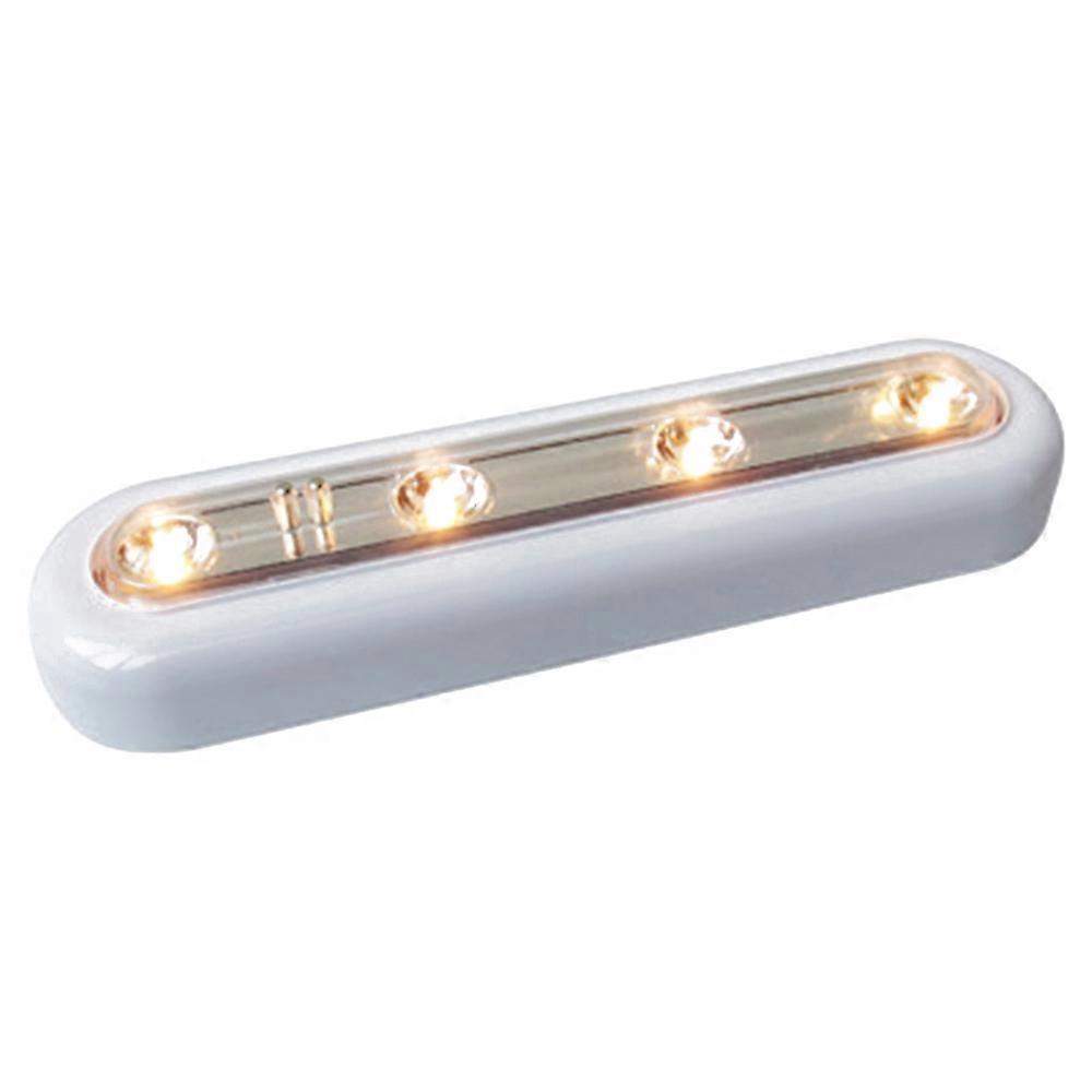 4 LED Touch Sensor Night Light Closet Cabinet Lamp