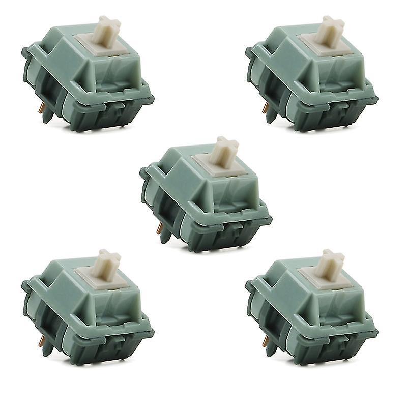 5 Pins 65g Bottom Force Green Snake Switch Mechanical Keyboard Pom Linear Axis