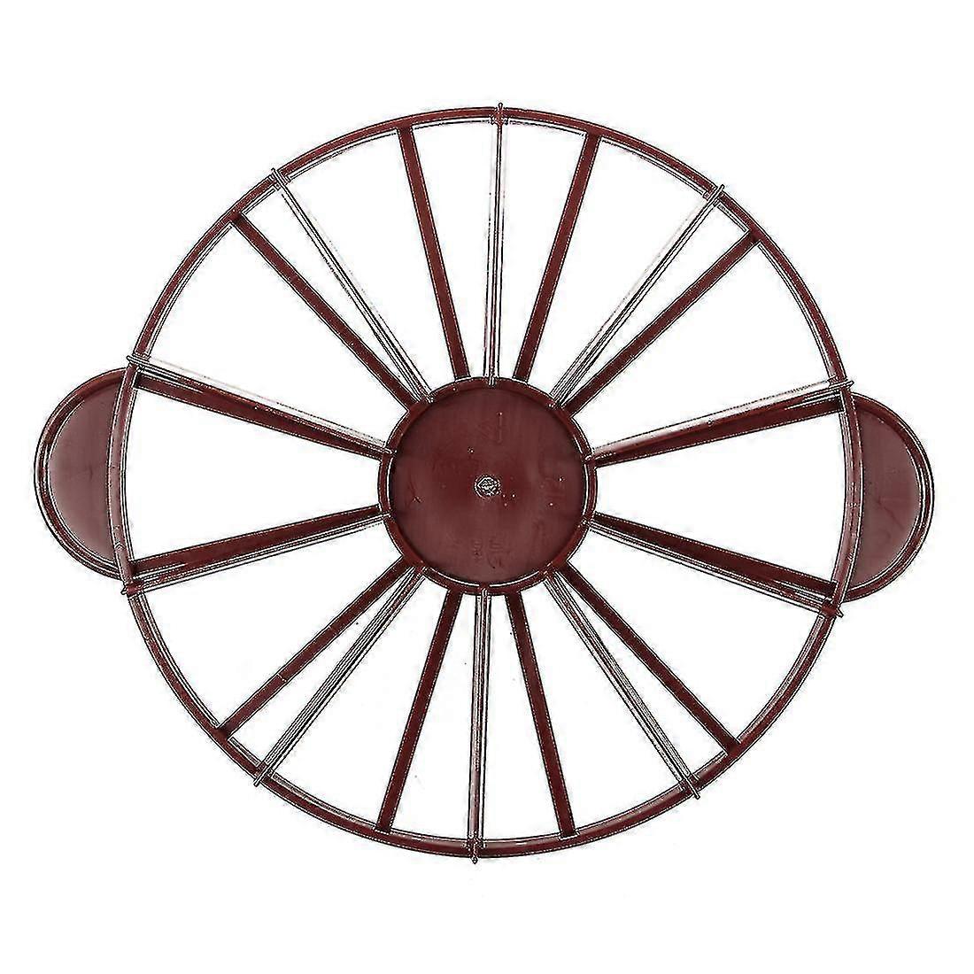 Cake Divider Slice Pie Cake 10 / 12 Piece Equal Portion Dark Red