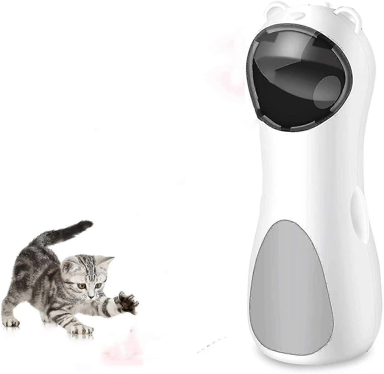Cat Laser Toy Automatic, Kitten/dog Interactive Toy-usb Charging Cat Toy With 5 Modes , Automatic On/off And Mute, Catch The Light - Exercise And Trai