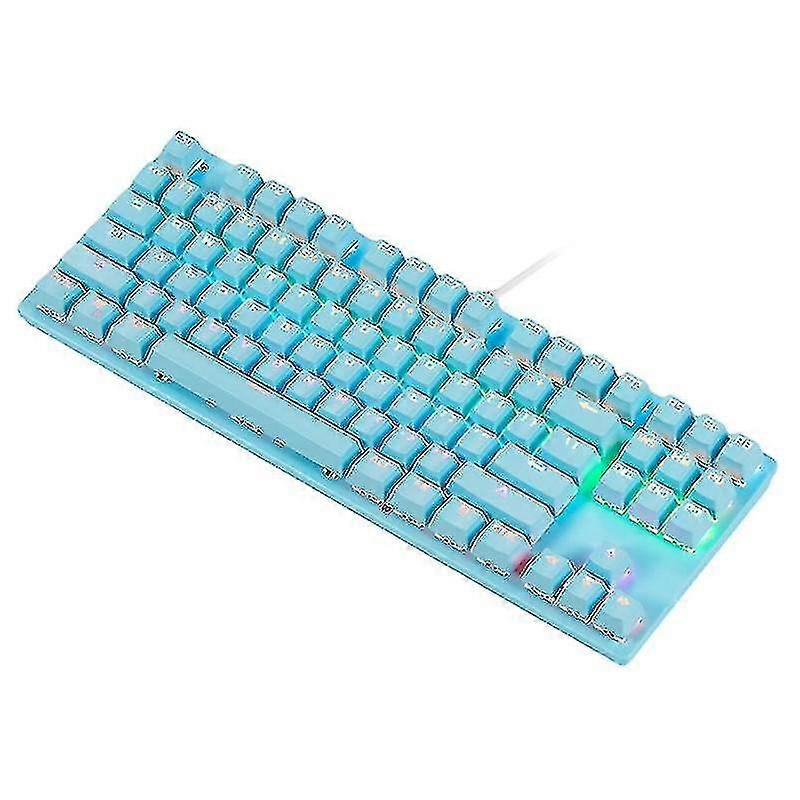 K70 Wired Colorful Led Light Gaming Mechanical Keyboard For Desktop Computers Jikaix