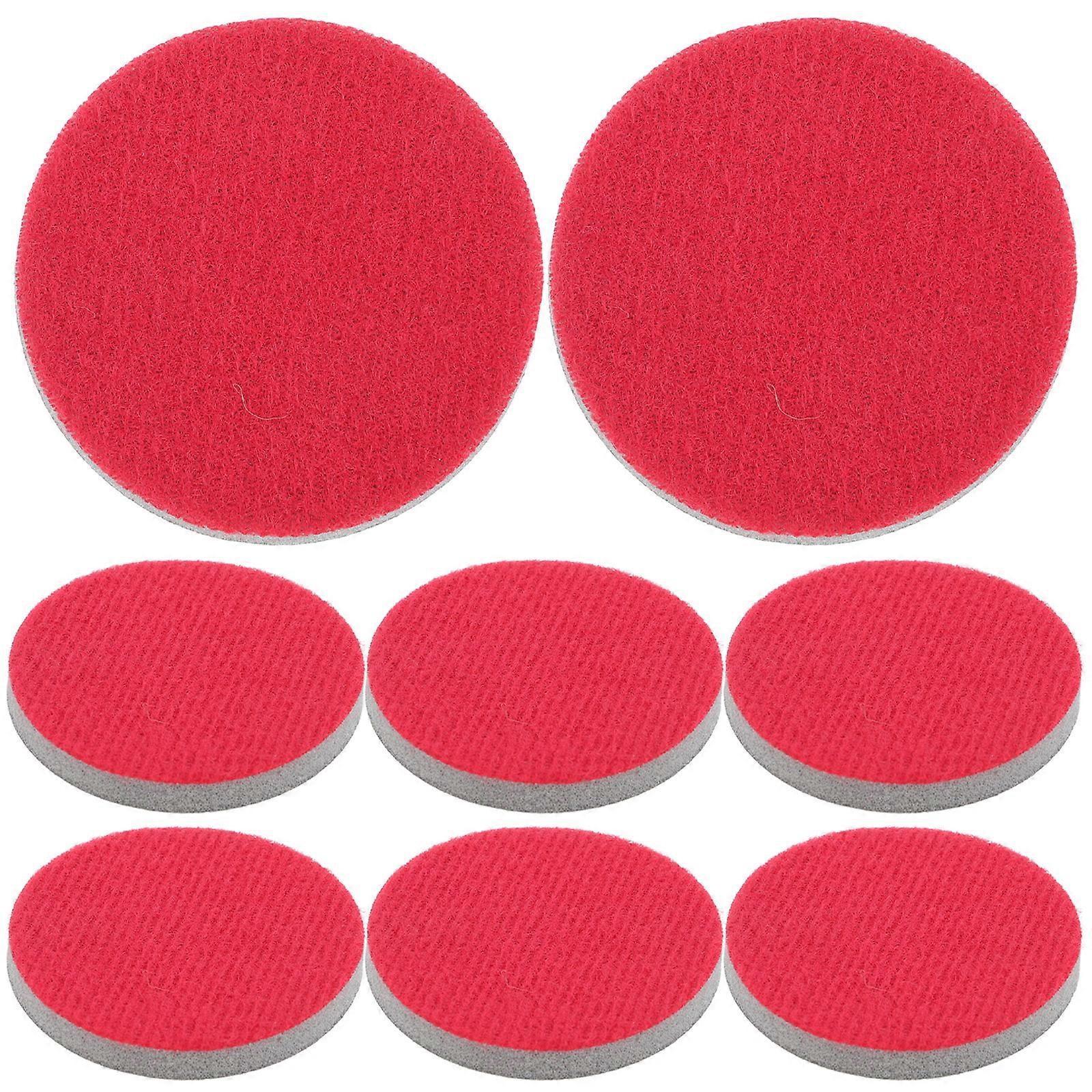 8Pcs Bowling Sanding Pads Polishing Bowling Clean Pads Daily Use Bowling Pads for Bowling Balls