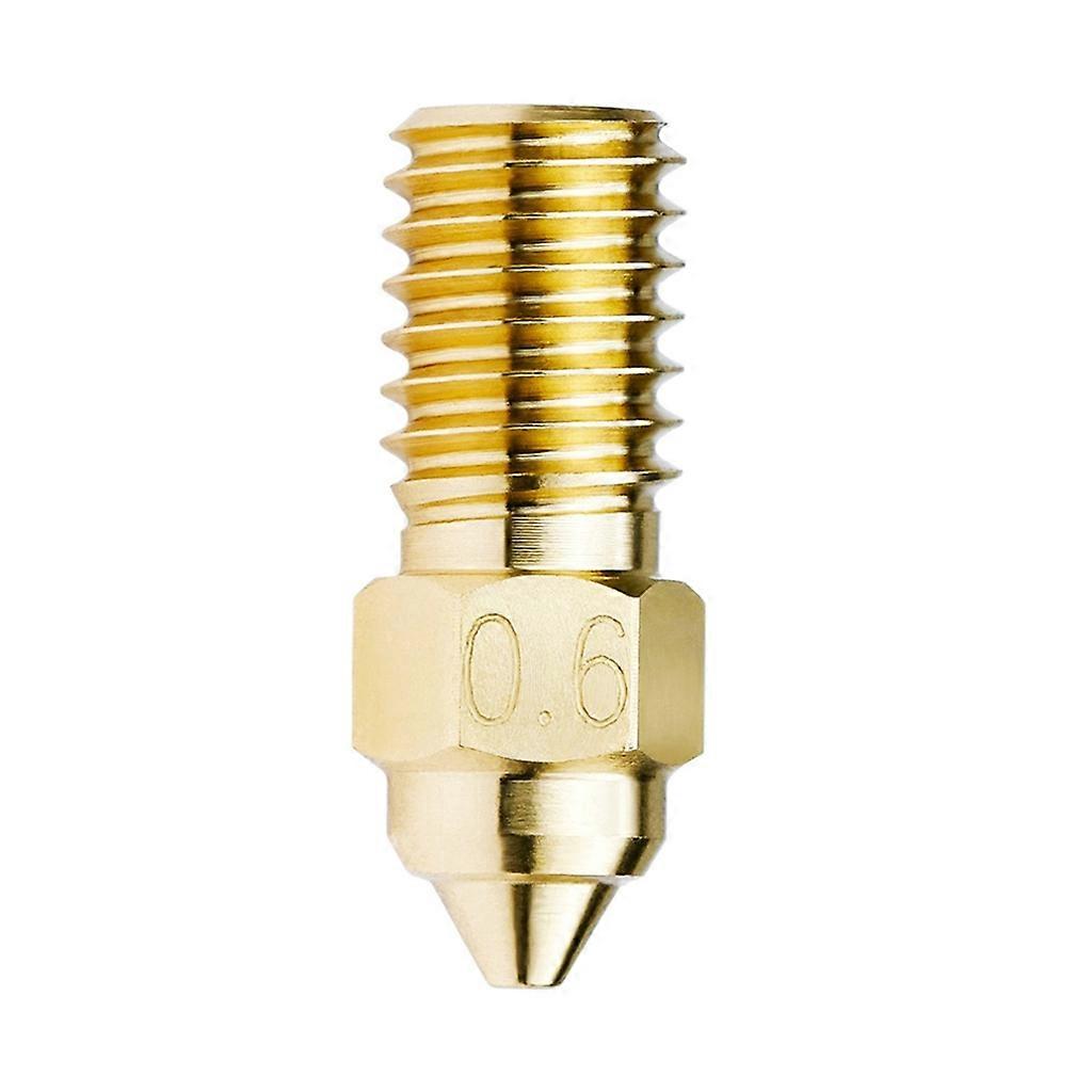 High Flow 0.6mm Printer Nozzle for 1.75mm Filament Cloned-CHT Tip Nozzles forEnder7 Extruder 3D Printing