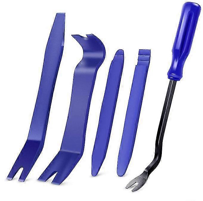 Trim Removal Tools, Efficient Radio Removal Tool, Sturdy Car Tools And Equipment Trim Removal Kit, Plastic Pry Tool, Auto Trim Removal Tool For Car Ra
