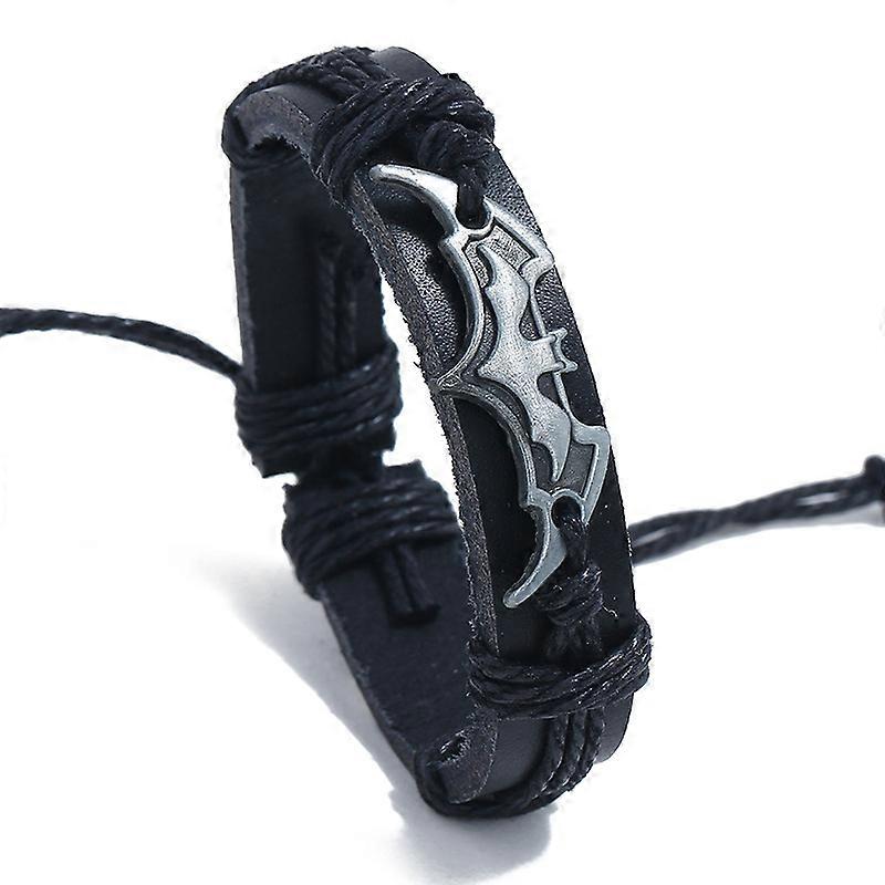 Multilayer Adjustable Leather Braided