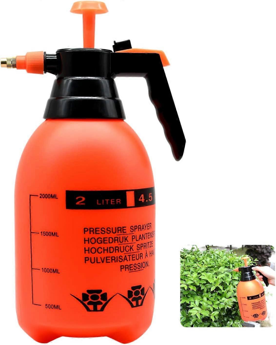 2L Pressure Sprayer with Adjustable Brass Nozzle(2L)