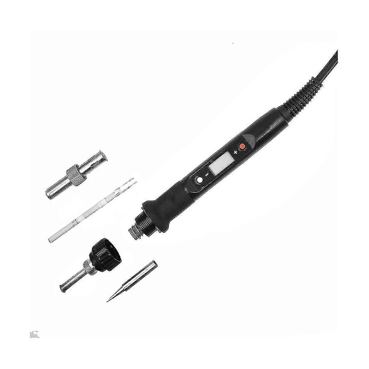 80w Digital Electric Soldering Iron Temperature Adjustable Lcd Display Solder Welding Iron Tool Kit-dt