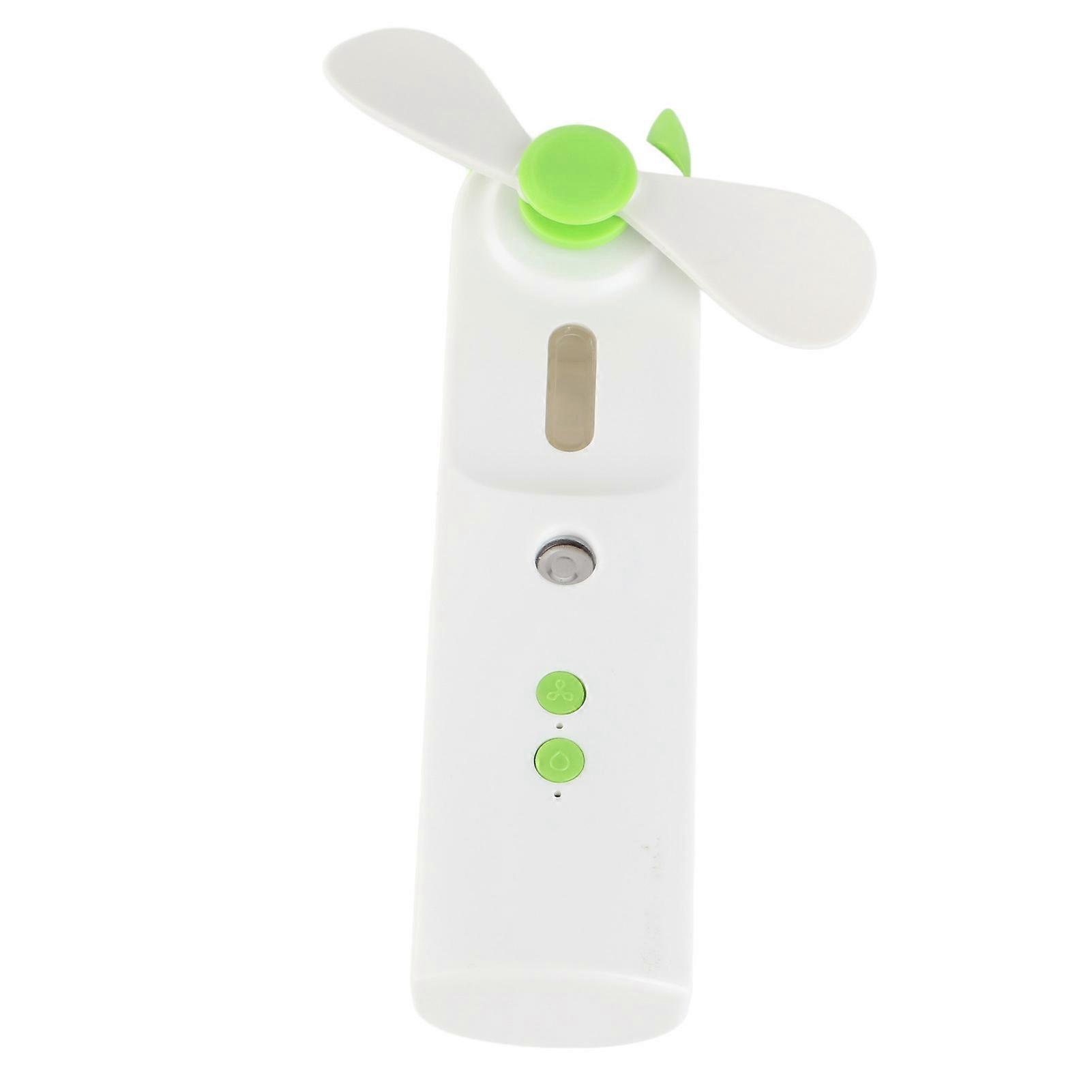 Handheld Misting Fan Adjustable Strong Wind Rechargeable Portable Spray Mist Fan for Home Outdoor