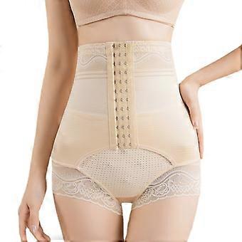 High waist body shaping pants postpartum hip lift waist waist belly pants cotton underwear women