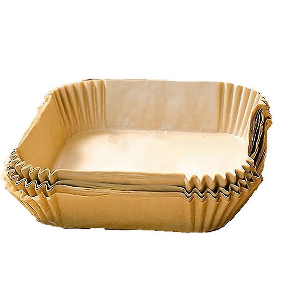 200pcs Fryer Paper Liner, Non-stick Disposable Fryer Liners, Square Paper, Parchment Paper For Baki