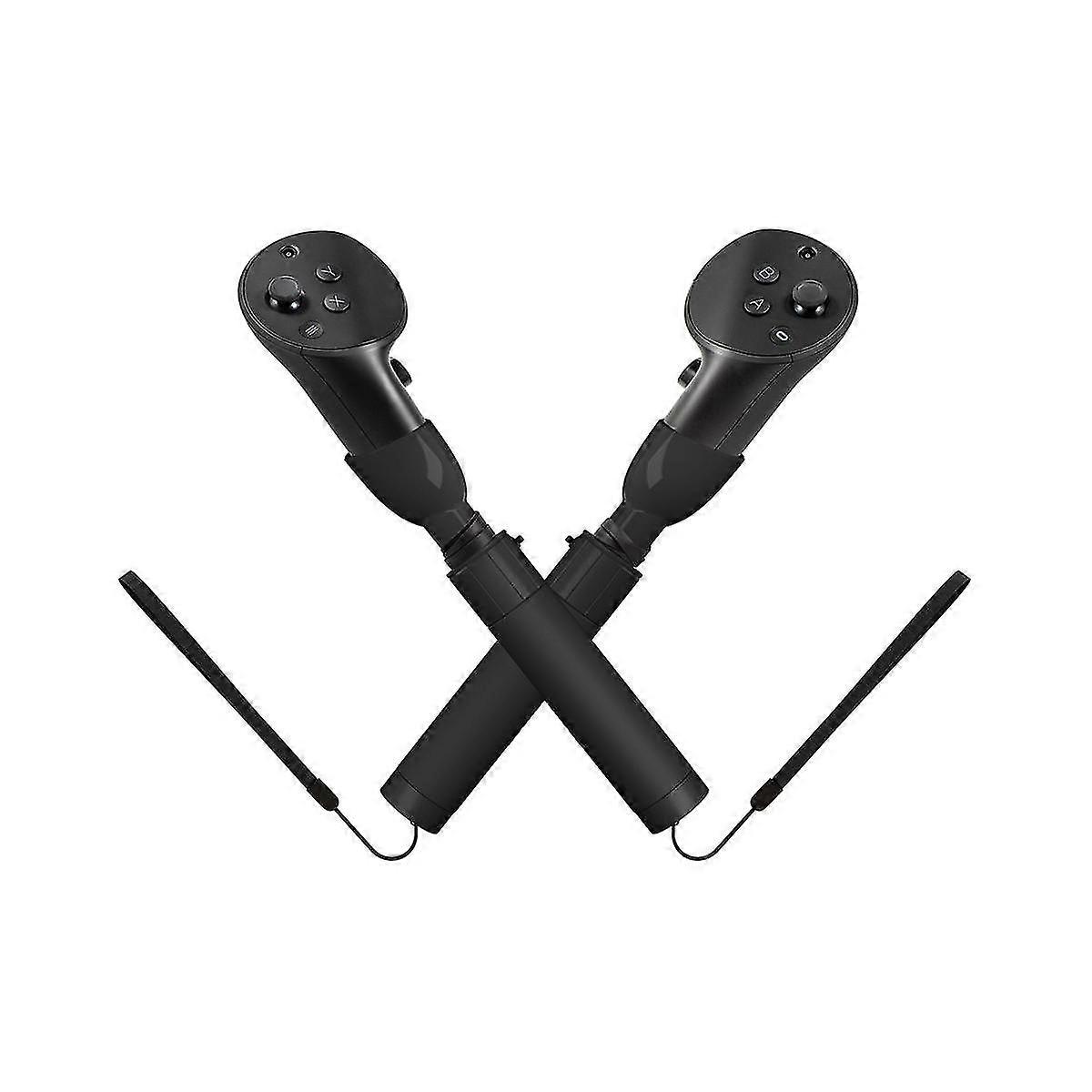 Dual Lightsaber Handles Extension Grips For Pro Playing Beat Saber Games Controllers For Pro