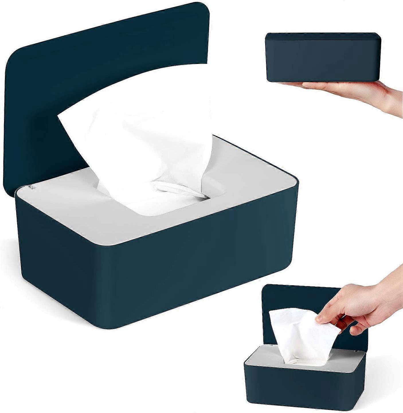 Feuchttuchspender mit Deckel, Feuchttuchbox, zu Hause oder im Büro