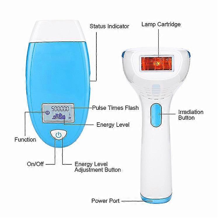 M3 Echipament de epilare cu laser IPL Epilarea cu laser 500.000 flash-uri cu 3 lampi funcționale
