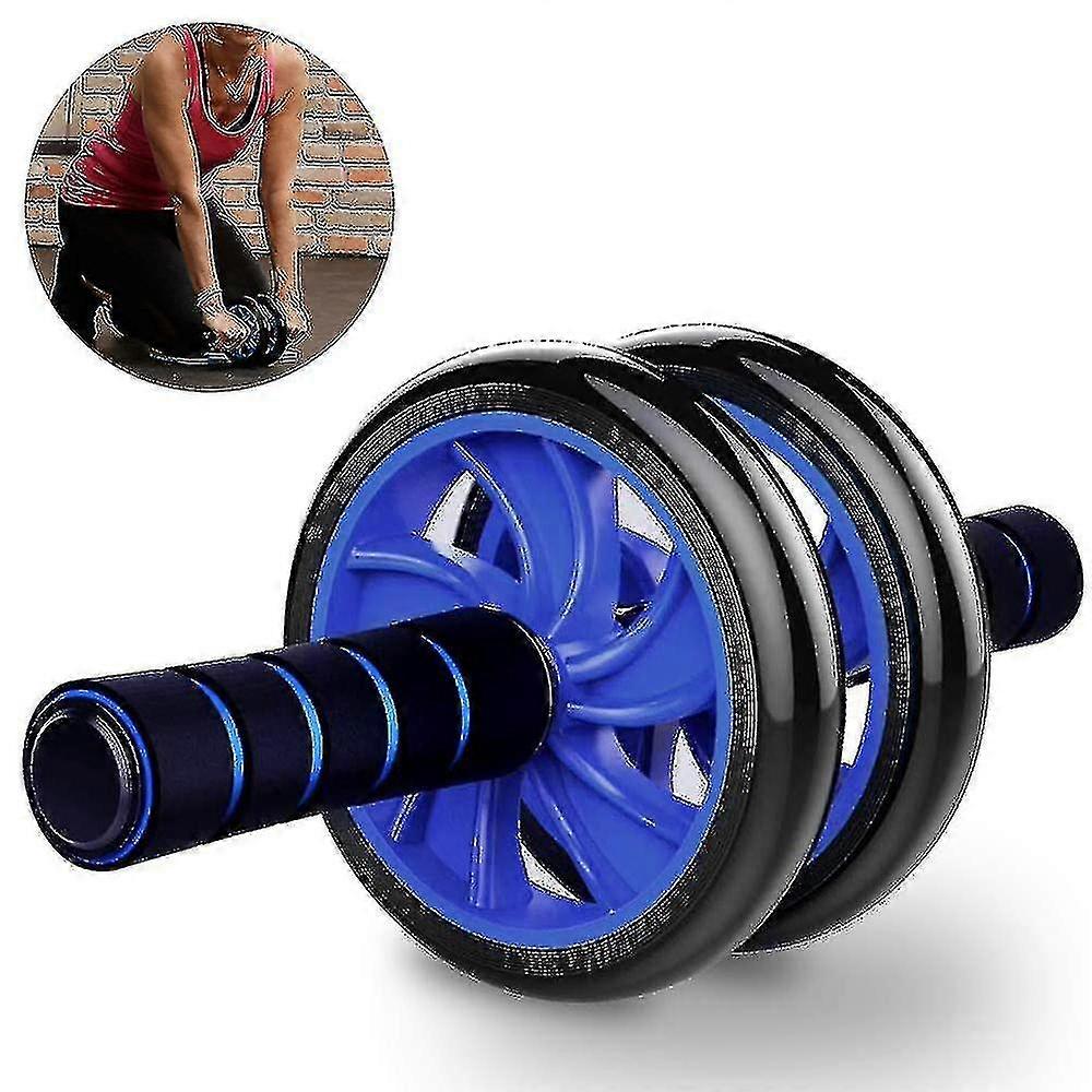 Roller With Resistance Band - Non-slip Handle, Roller For Perfect