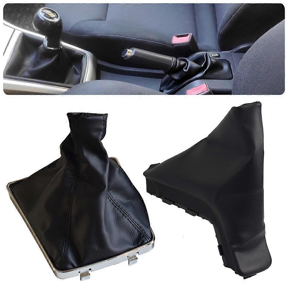 For Opel Astra H Gear Shift Knob Lever Stick Gaiter Boot Parking Handbrake Grips Boot Cover Case Collar Car Styling - Gear Shift Knob