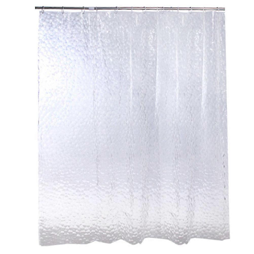 3D Perdea de duș transparentă Perdea de duș Perdea de duș Baie de duș extra lungă Perdea de baie