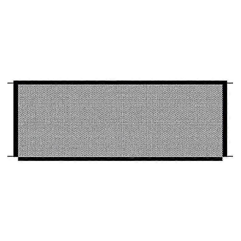 Mesh Dog Gate, Puppy Gates et Baby Gate, Portable Pliant Bébé / Chien Barrière de sécurité Enclosure 4hooks