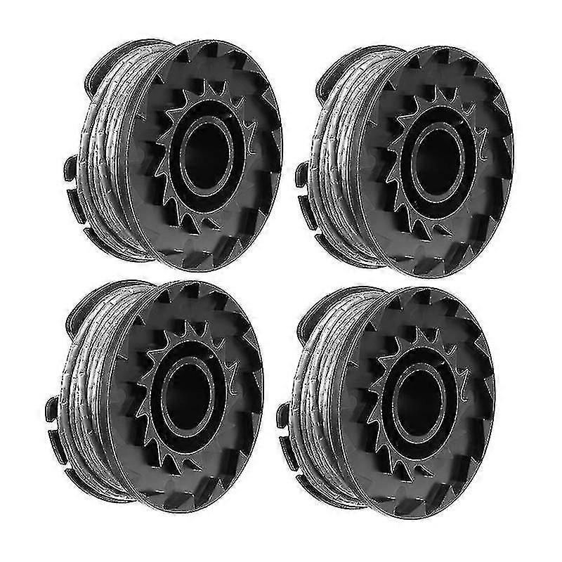4 Pack Trimmer Spool Line For Bosch Art 23sl 26sl Series 2300 23-28 Mowing Rope Mower Spool