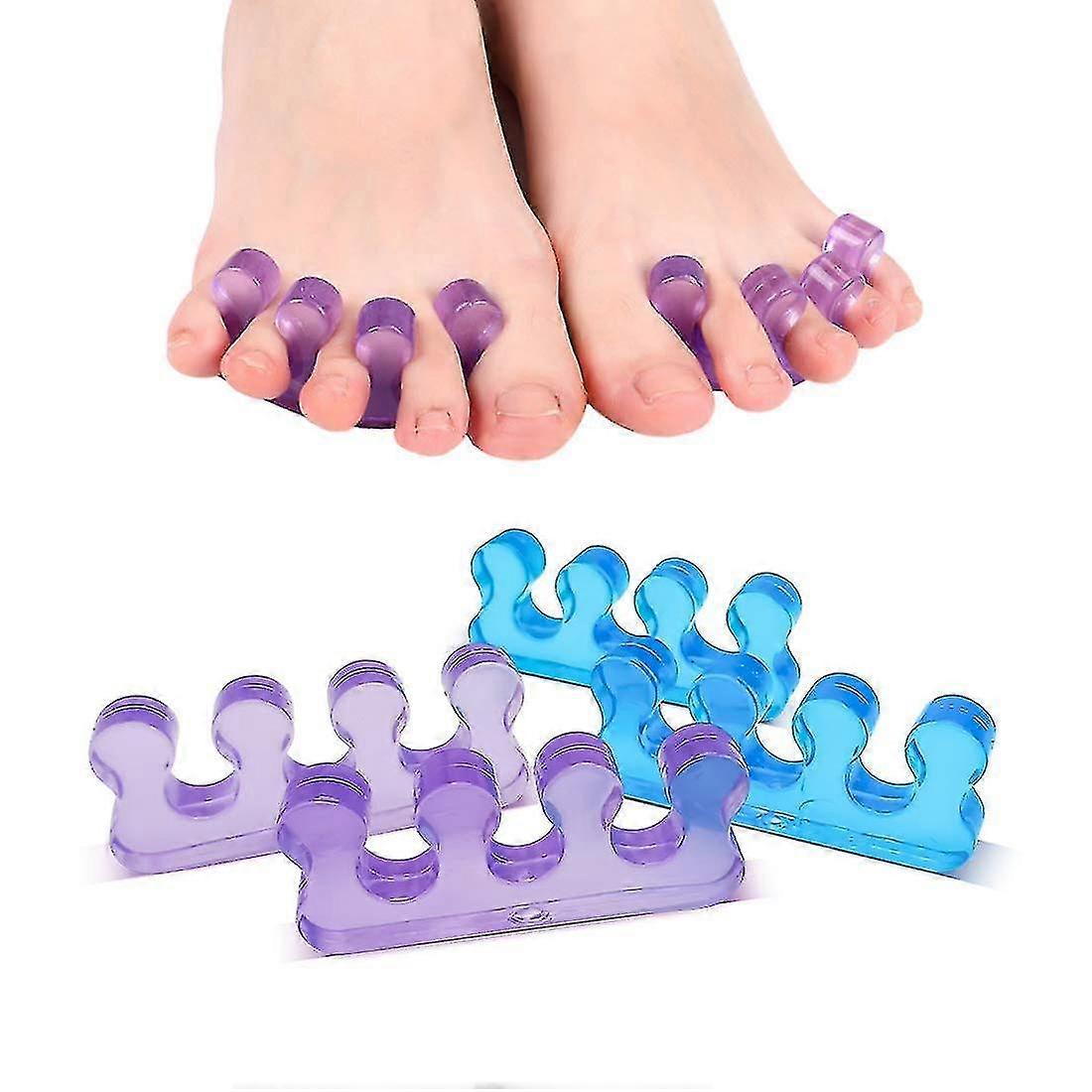 Toe Separators For Nail Polish,pedicure Toe Spacers,toe Separators Use For Separation