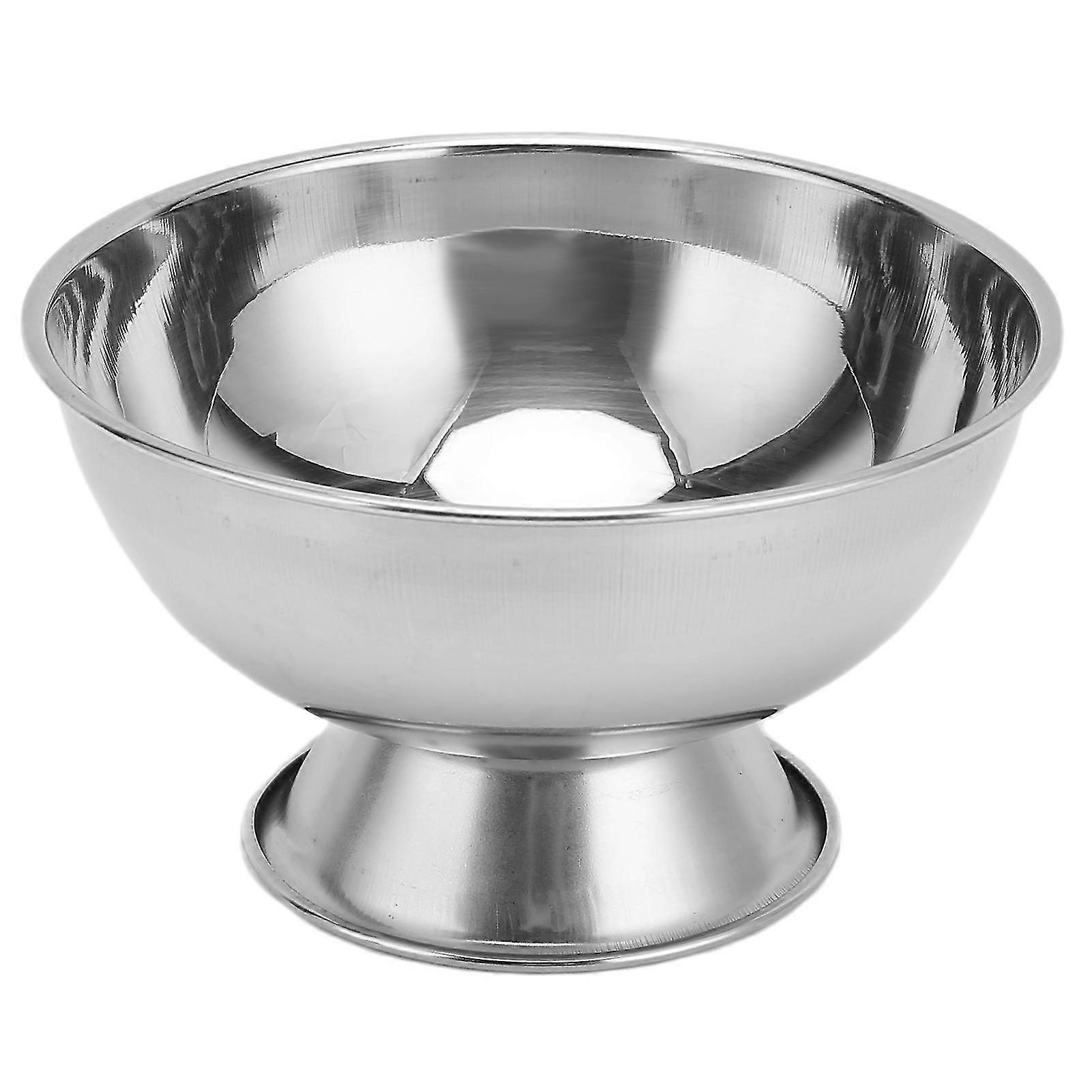 Stainless Steel Shaving Bowl for Rich Cream and Heavy Duty Lather Creation for Men