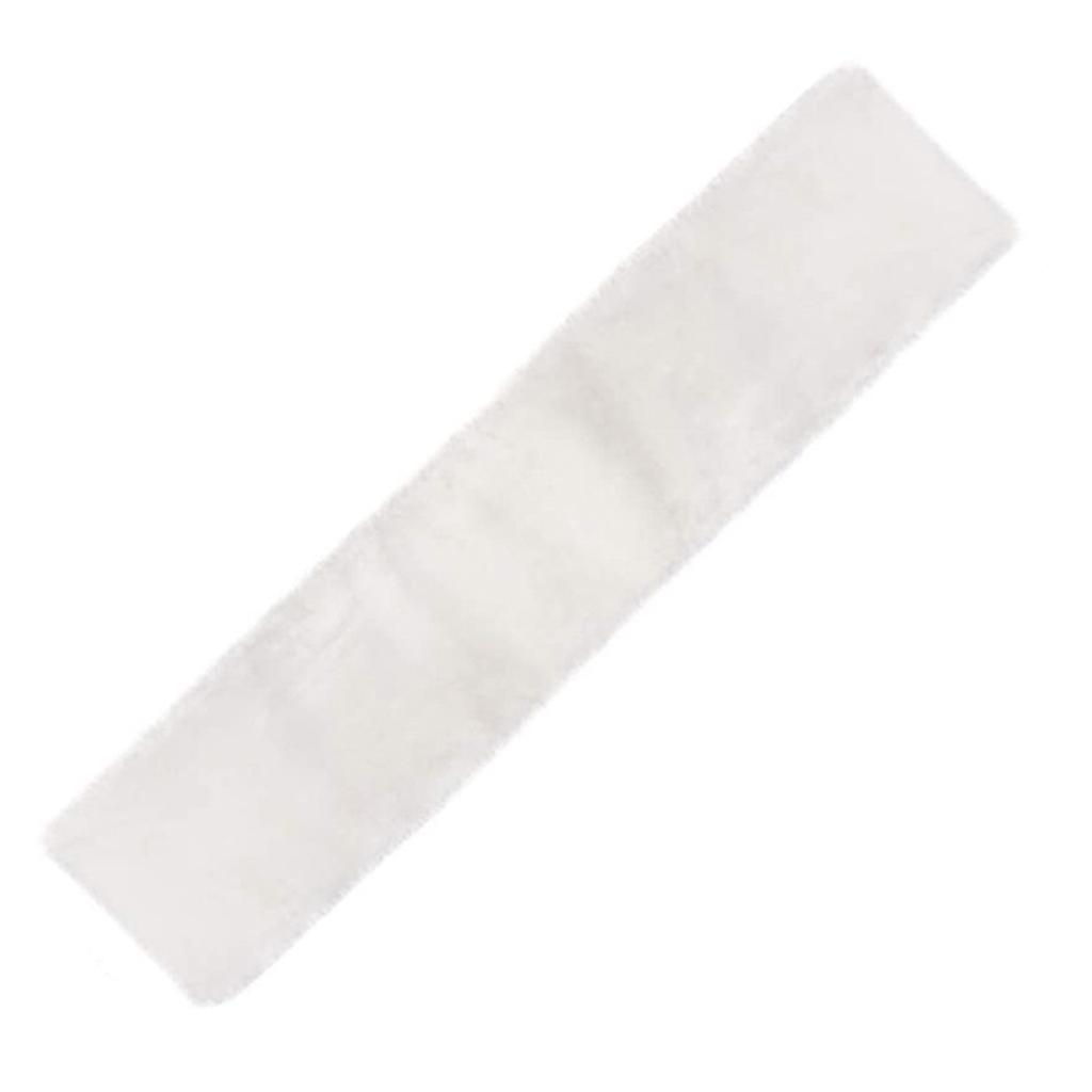 Vintage Table Runner White Plush Table Runner Soft Dinning Kitchen White