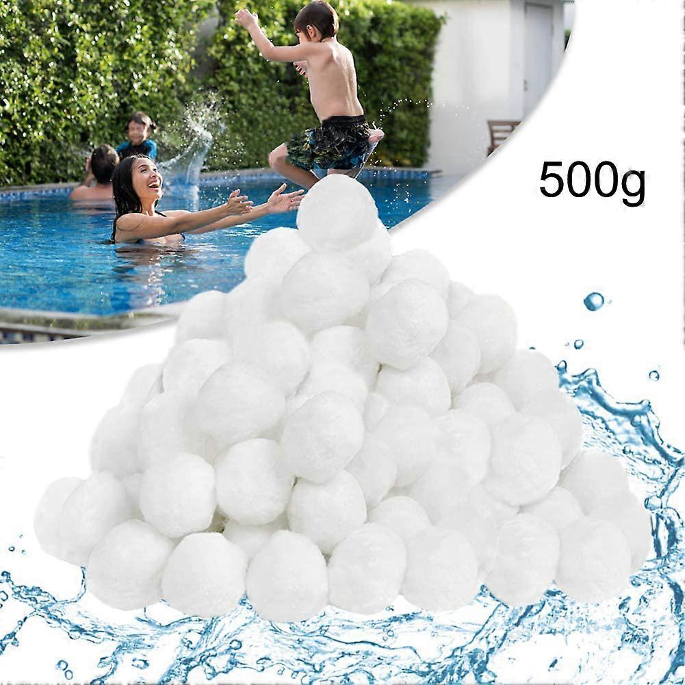 500/700g Pool Filter Balls Eco-Friendly Filter Media Alternative to Sand Filter