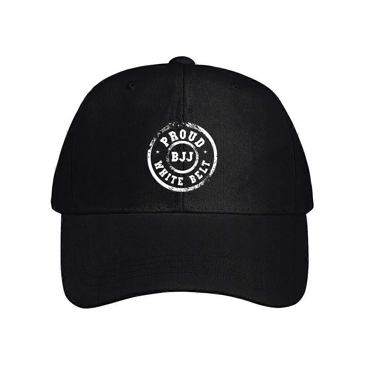 Proud Bjj White Belt Baseball Cap