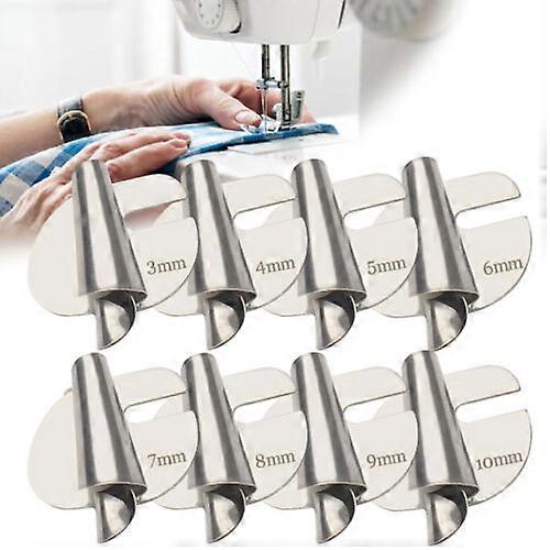 6Pcs Sewing Rolled Hemmer Foot, 3mm-8mm Rolled Sewing Machine
